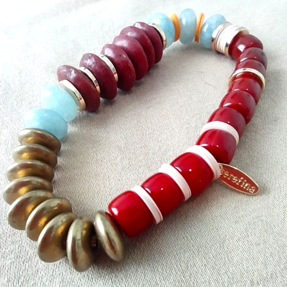 Anthropologie Serefina Stone Bracelet NWOT